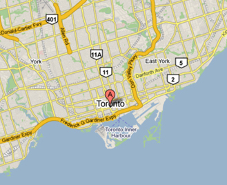 TORONTO MAP